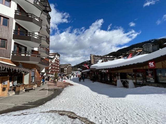Appartement La Tania 2 Pieces Garage Dans Chalet Pied Pistes Exteriér fotografie