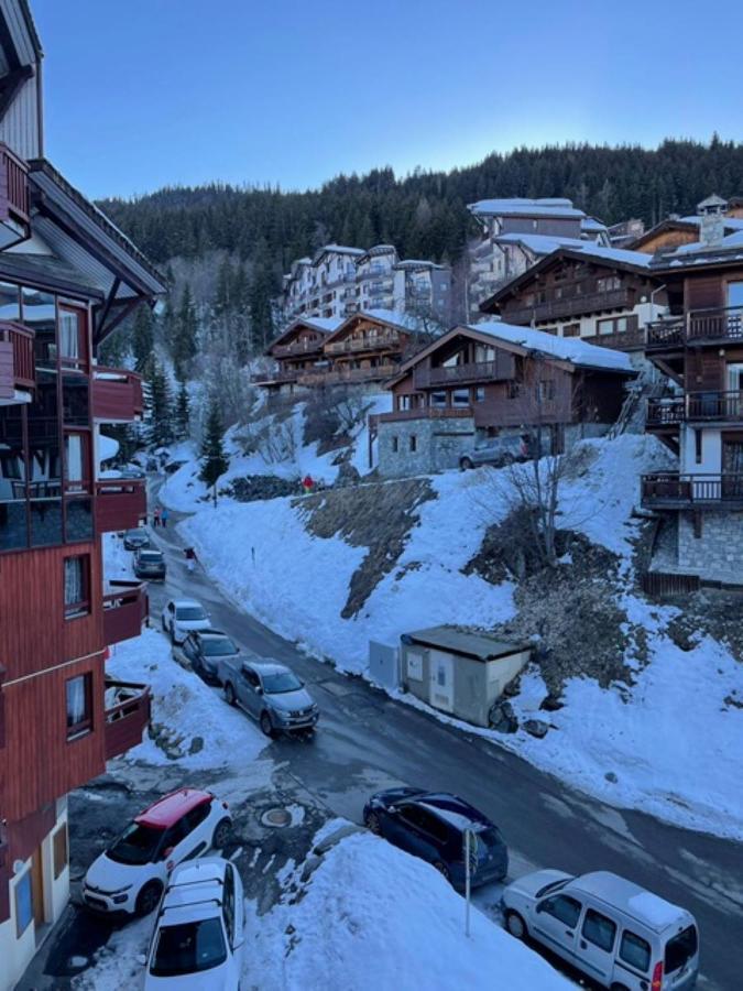 Appartement La Tania 2 Pieces Garage Dans Chalet Pied Pistes Exteriér fotografie